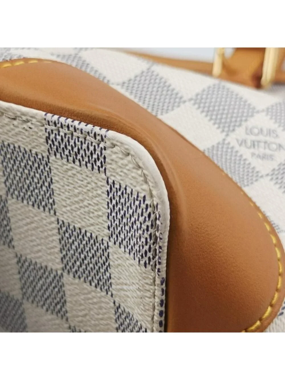 Louis Vuitton Hampstead MM Azur Damier Canvas Tote
